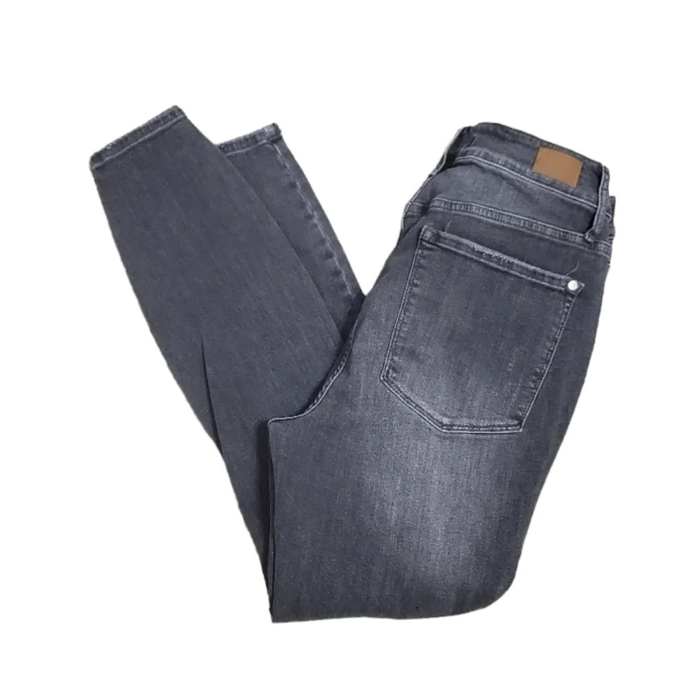 Judy Blue Women's Distressed Skinny Fit Black Denim Jeans 14W - Picture 9 of 11
